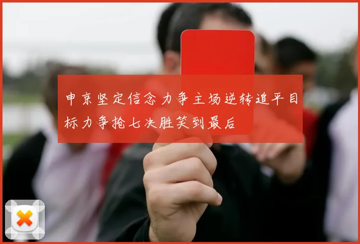 申京坚定信念力争主场逆转追平目标力争抢七决胜笑到最后